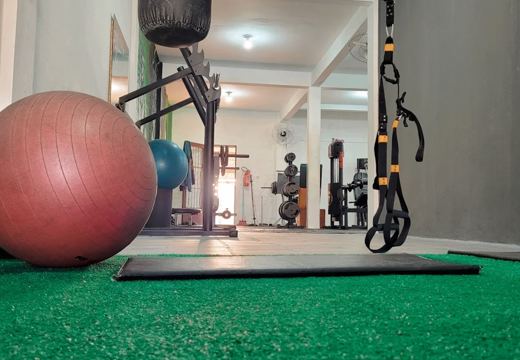Estrutura do Studio Bio Fitness.
