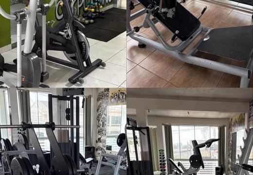 Estrutura e equipamentos da Academia Corpo Ativo.
