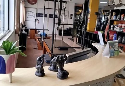 Recepção da Daniel Gomes Academia.